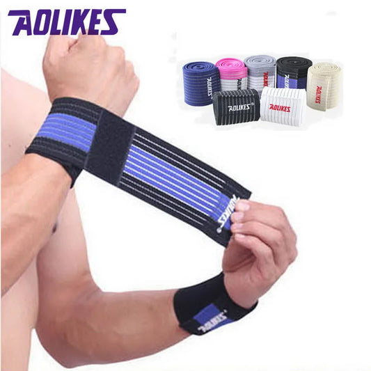 1 Pcs wrist band men women elastic bandage for hand wrist strap wrap fitness wristband sport gym support wrist protector