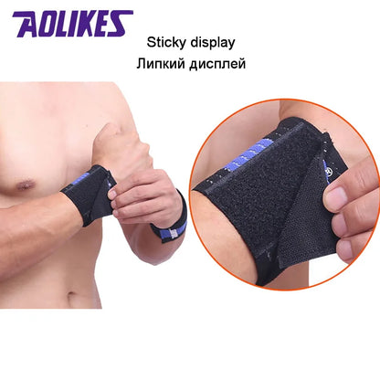 1 Pcs wrist band men women elastic bandage for hand wrist strap wrap fitness wristband sport gym support wrist protector