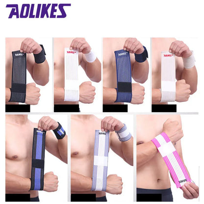 1 Pcs wrist band men women elastic bandage for hand wrist strap wrap fitness wristband sport gym support wrist protector