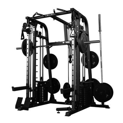 MIYAUP-Smith Machine, Commercial Strength, Comprehensive Training Equipment Set Combination, Multifunctional Gantry