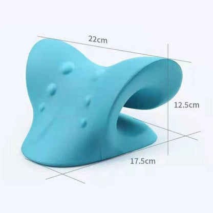 Massage Pillow Neck Shoulder Cervical Chiropractic Traction Device Head Back Relaxer for Pain Relief Body Massager