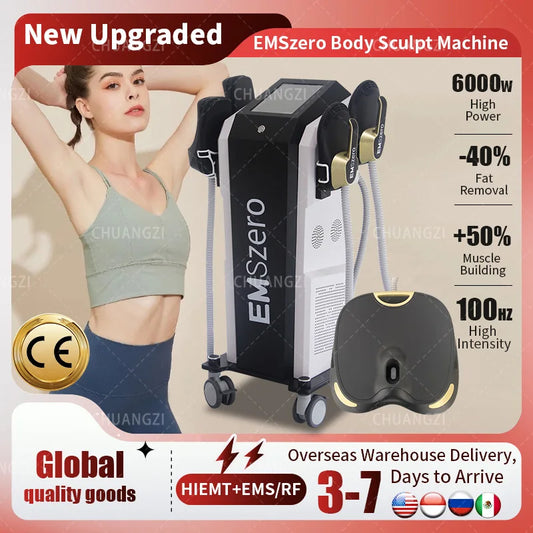 The ultimate weight loss and muscle contouring uses the 6500W NEO RF machine and the Emszero 14 Tes Reformer machine