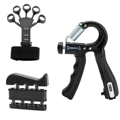 5-60Kg Adjustable Heavy Hand Gripper Fitness Hand Exerciser Grip Wrist Training Finger Gripper Hand Strengthener for Patient