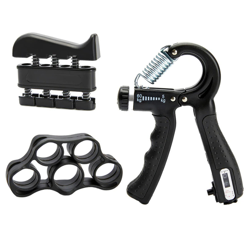 5-60Kg Adjustable Heavy Hand Gripper Fitness Hand Exerciser Grip Wrist Training Finger Gripper Hand Strengthener for Patient